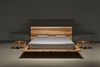 MOOD 160x220 Designerbett Überlänge Schwebebett minimalistisch reduzierte Form