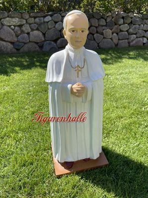 Johannes Paul II Papa Heiligenfigur Lourdes Deko Figur Heilige Figur Statue Glaubens