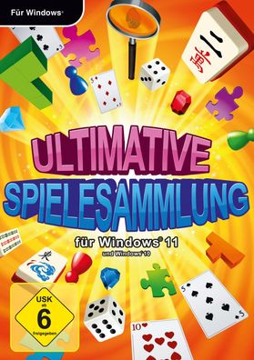 Windows 11 Spielesammlung - 10 Spiele - Solitaire -Puzzle - PC Download Version