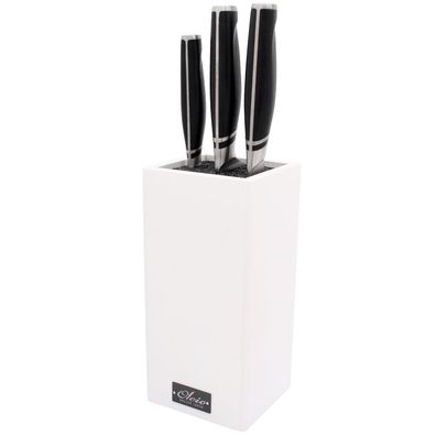 Zayiko 3er Messer-Set - Klingenlängen von 12,50 cm bis 20,00 cm Serie NAMI Gourmet...