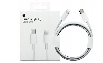 Original Apple Lightning zu USB-C Typ-C Kabel 2 Meter iPhone 12 Pro / 12 Pro Max
