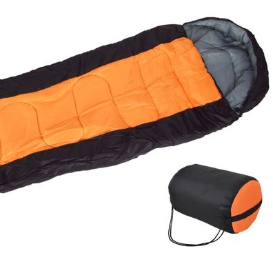 Schlafsack orange Mumienschlafsack Deckenschlafsack Camping Zelten Outdoor