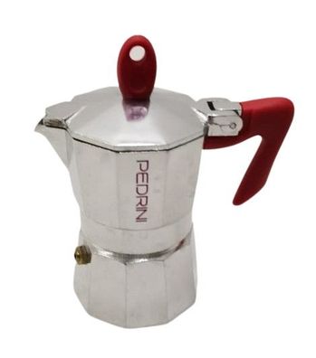 Pedrini Kaffeemaschine, Moka für Espresso, Aluminiumlegierung EN 601, * V, GS
