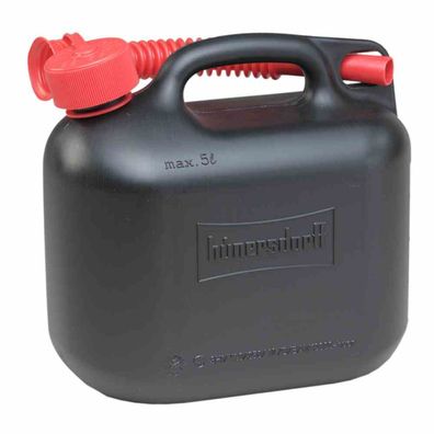 Benzinkanister 5 Liter HDPE/ UN schwarz