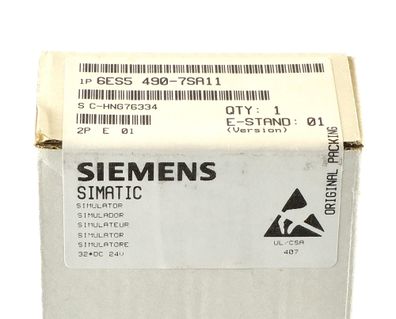 Siemens 6ES5490-7SA11 Simulationsstecker mit 32 Schaltern