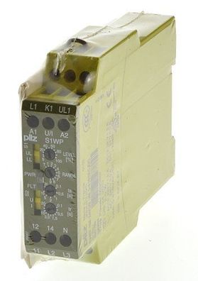 Pilz S1WP 18A 24VDC UM 0-415VAC/DC Wirkleistungsmeßwandler 890120