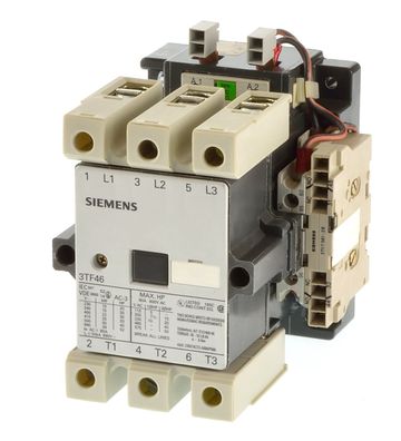 Siemens 3TF46 22-5MB4 Schütz 22KW Spule 24VDC 2Ö + 2S