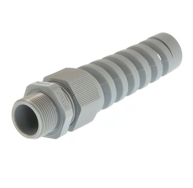 Kabelverschraubung M25 mit Biegeschutz EPN255 13-18 mm grau