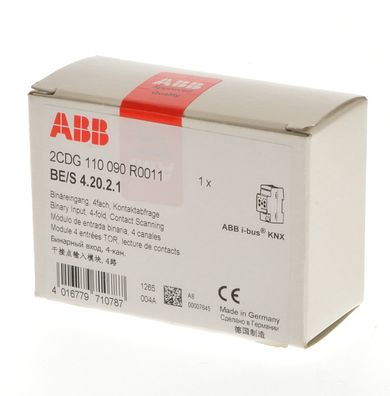 ABB BE/ S 4.20.2.1 Binäreingang 4fach 2CDG110090R0011