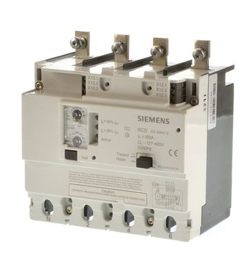 Siemens 3VL9216-5GC40 Differenzstrombaustein VL160 4 polig