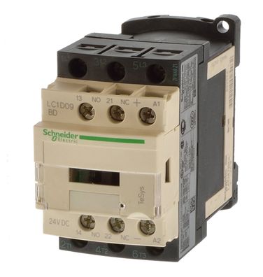 Schneider LC1D09BD Schütz 4KW Spule 24VDC 035307