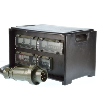 Stromverteiler 125A BW Nr2 - 63/2x32/2x16/4x230V 4xFi B-Typ allstromsensitiv