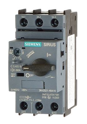 Siemens 3RV2021-4DA10 Leistungsschalter 20-25 A