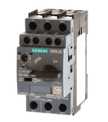 Siemens 3RV2011-1AA15 Leistungsschalter 1,1-1,6A