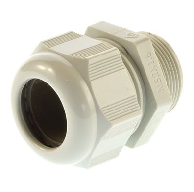 Kabelverschraubung M32 Helu 18-25mm hellgrau Ral 7035
