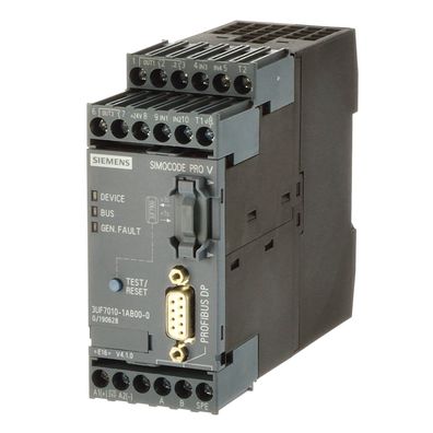 Siemens 3UF7010-1AB00-0 Simocode Pro V Grundgerät grau