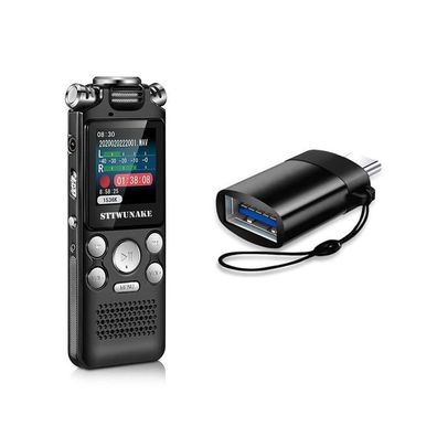 Sprachrekorder Aufnahme aktiviert Audio-Sound Digital Professional Diktiergerät USB