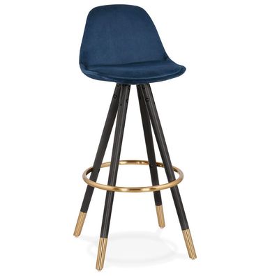 Kokoon&reg; Design-Barhocker CARRY 41x41x97 cm, Textil, Blau, 10,34 kg