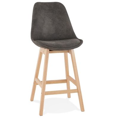 Kokoon&reg; Design-Barhocker SVENKE MINI 48x56x103 cm, Textil, Dunkelgrau, 12,83 kg