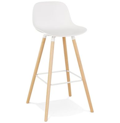 Kokoon&reg; Design-Barhocker Arbutus 49x49x99 cm, Plastik / Polymer, Weiß, 6,5 kg