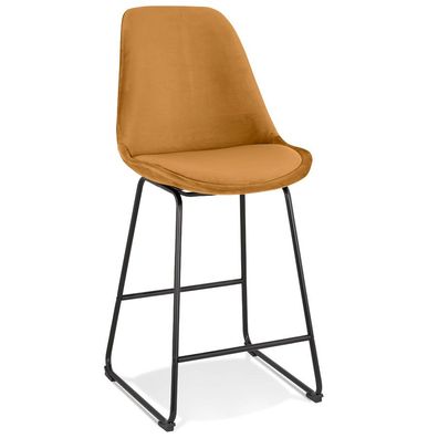 Kokoon&reg; Design-Barhocker YAYA MINI 48x55x109 cm, Textil, Musettarde, 9,7 kg