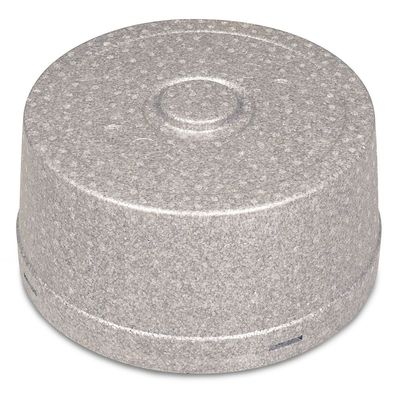 Thermobox für runde Torten, Ø 400 mm, Höhe 200 mm, silber