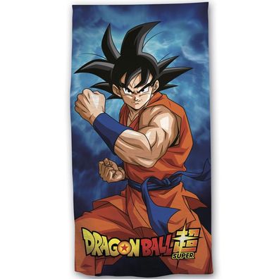 Dragon Ball Son-Goku Strandtuch 140 x 70 cm Badetuch Beachtuch Beachtowel