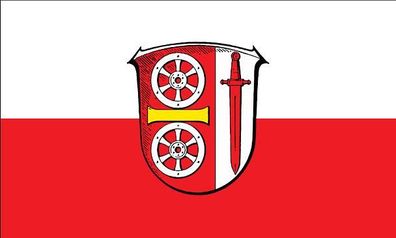 Aufkleber Fahne Flagge Lorch (Hessen) in verschiedene Größen