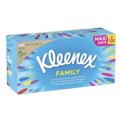 15x Kleenex XXL Family Box Kosmetiktücher Spender 1920 Blatt