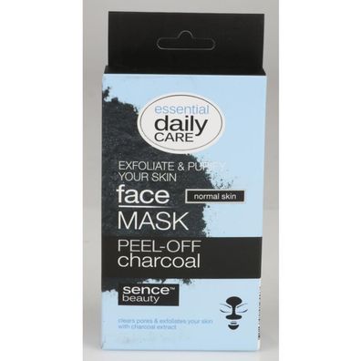 24x Sencebeauty Peel Off Gesichtsmaske 5x8g Mitesser Gesichtsmaske Pflege Haut