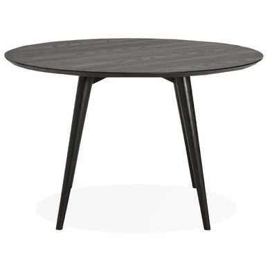 Kokoon&reg; Esstisch JANET 120x120x75 cm, Holz , Schwarz,39,11 kg