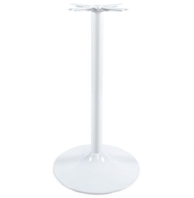 Kokoon&reg; Tischfuß (ohne Tischplatte) 110cm 60x60x110 cm, Metall, Weiß,30 kg