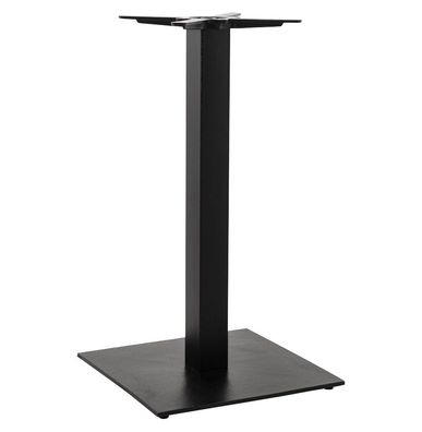 Kokoon&reg; Tischfuß (ohne Tischplatte) 90cm 50x50x90 cm, Metall, Schwarz,24 kg