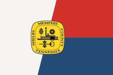 Aufkleber Fahne Flagge Memphis (Tennessee) in verschiedene Größen