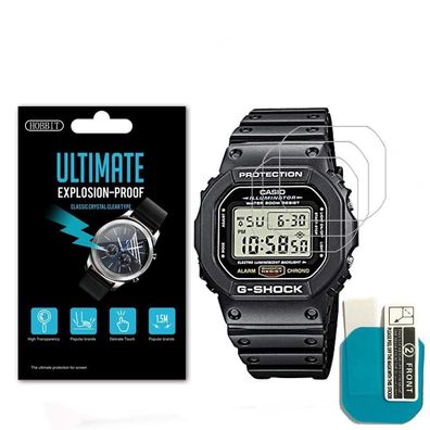 Nano explosionsgeschützte Displayschutzfolie für Casio dw5600, dw5610 Sportuhr -