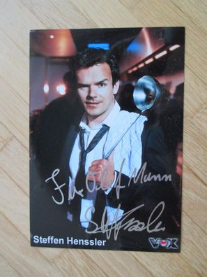 Starkoch Steffen Henssler - handsigniertes Autogramm!!!
