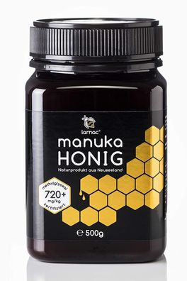 Larnac Manuka Manuka Honig MGO 720 + , 500 g / Neuseeland Manukahonig