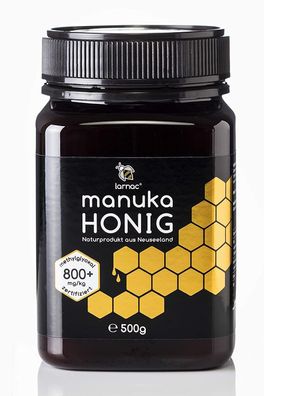 Larnac Manuka Manuka Honig MGO 800+ , 500 g / Neuseeland Manukahonig