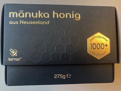 Larnac Manuka Manuka Honig MGO 1000+ , 250 g / Neuseeland Manukahonig
