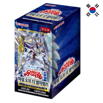 Yu-Gi-Oh! Power of the Elements 30er Booster Display Koreanisch