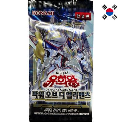 Yu-Gi-Oh! Power of the Elements Booster Koreanisch