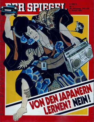 Der Spiegel Nr. 1 / 1982 - Von den Japanern Lernen? NEIN!