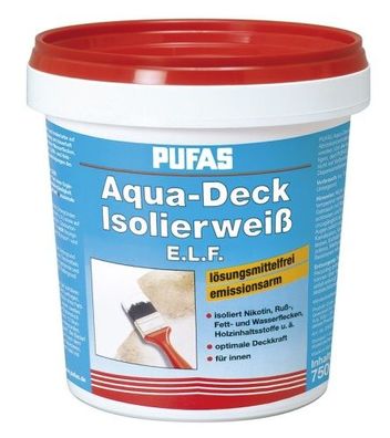 Pufas Aqua Deck Isolierweiß E.L.F. Renovier- und Isolierfarbe