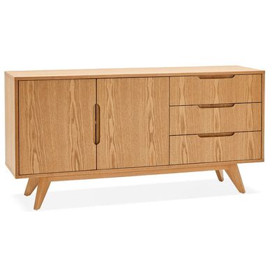 Kokoon&reg; Sideboard / Büroschrank TRAA 40x150x75 cm, Holz , Natürlich,68,42 kg