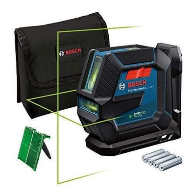 Bosch Professional Linienlaser GLL 2-15 G grüner Laser Arbeitsbereich bis 15 m