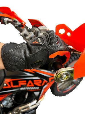 Alfarad Premium Motorrad Handschuhe, Touchscreen motorradhandschuhe für motorrad