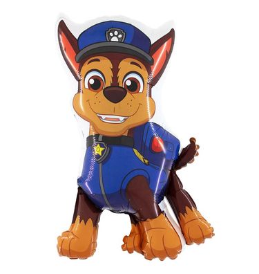 Paw Patrol Chase Folienballon 85 cm Luftballon Heliumballon Hund