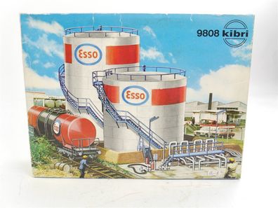 E436 Kibri H0 B-9808 Industriegebäude Tankanlage "ESSO"
