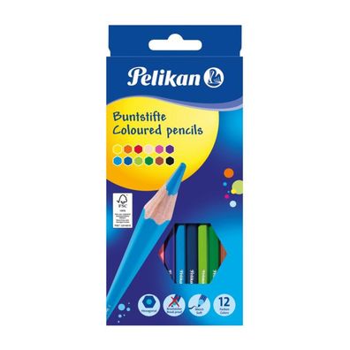 10x Buntstifte 12er Weich Malen Farben Zeichnen Schule Büro Kinder Schreiben