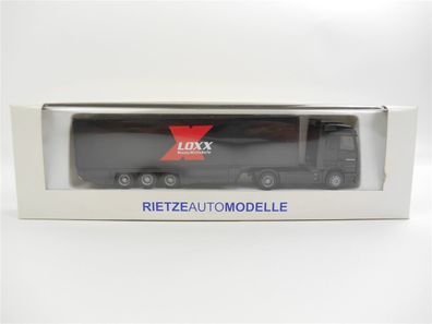 E439 Rietze H0 Modellauto Werbemodell LKW MB "LOXX Miniatur Welten Berlin" 1:87